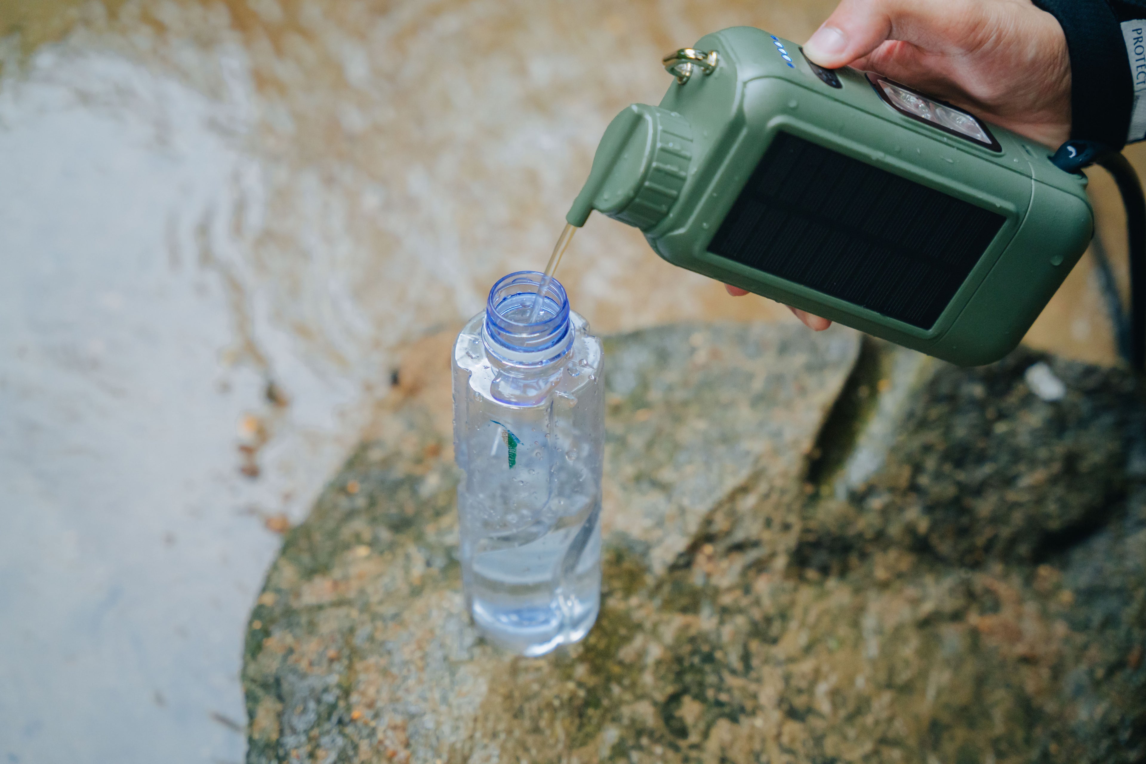 Filtro de Água Automático Safe&Go da Waterseen purifica água de rios e lagos